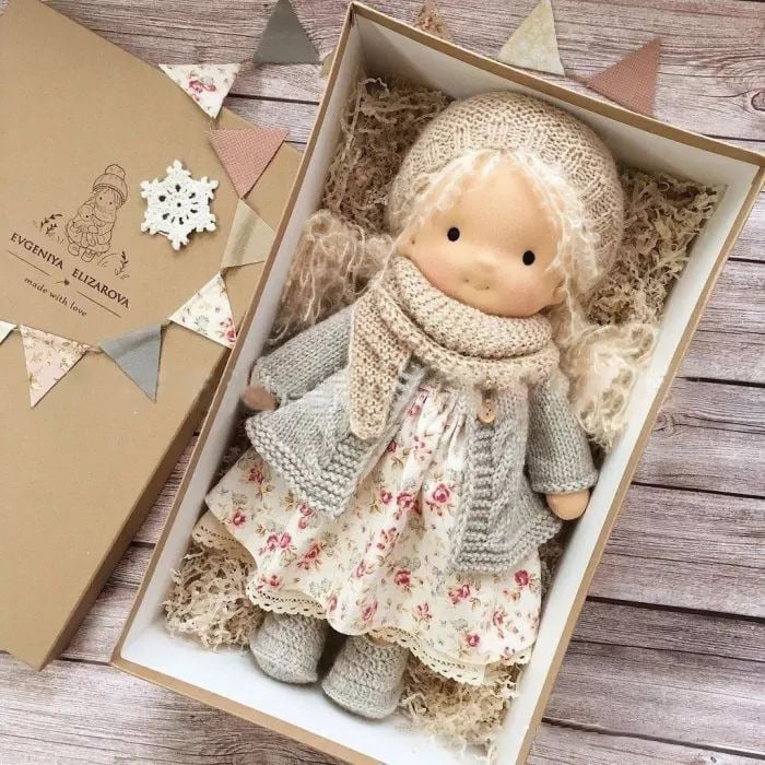 🔥LAST DAY 49%OFF - 👧Handmade Waldorf Doll - Elena