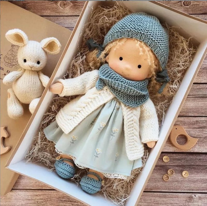 🔥LAST DAY 49%OFF - 👧Handmade Waldorf Doll - Elena