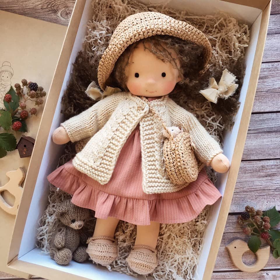 🔥LAST DAY 49%OFF - 👧Handmade Waldorf Doll - Elena