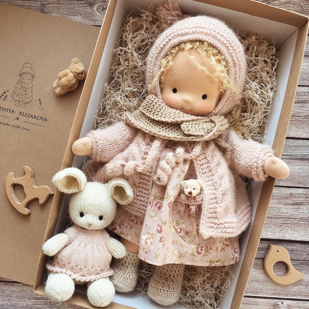🔥LAST DAY 49%OFF - 👧Handmade Waldorf Doll - Elena