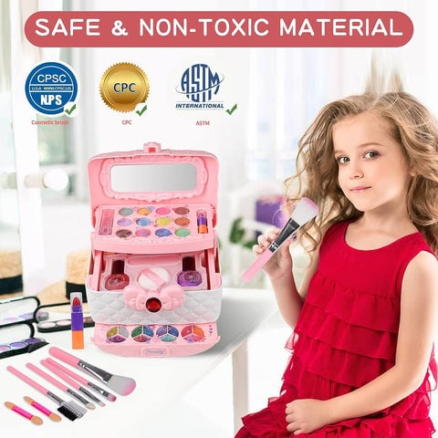 (🔥HOT SALE NOW - 49% OFF)Kids Washable Makeup Beauty Kit