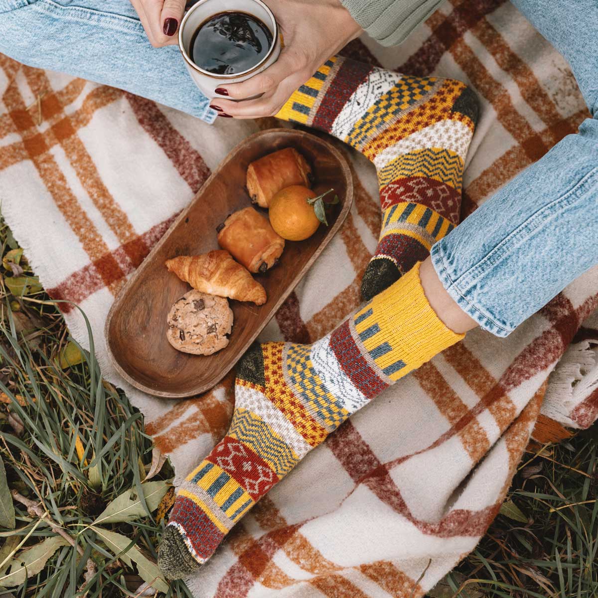 (8 Pairs) - Wool Socks For Men & Women