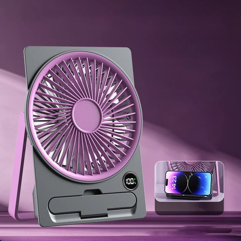 Ultra Slim Card USB Rechargeable Mini Fan