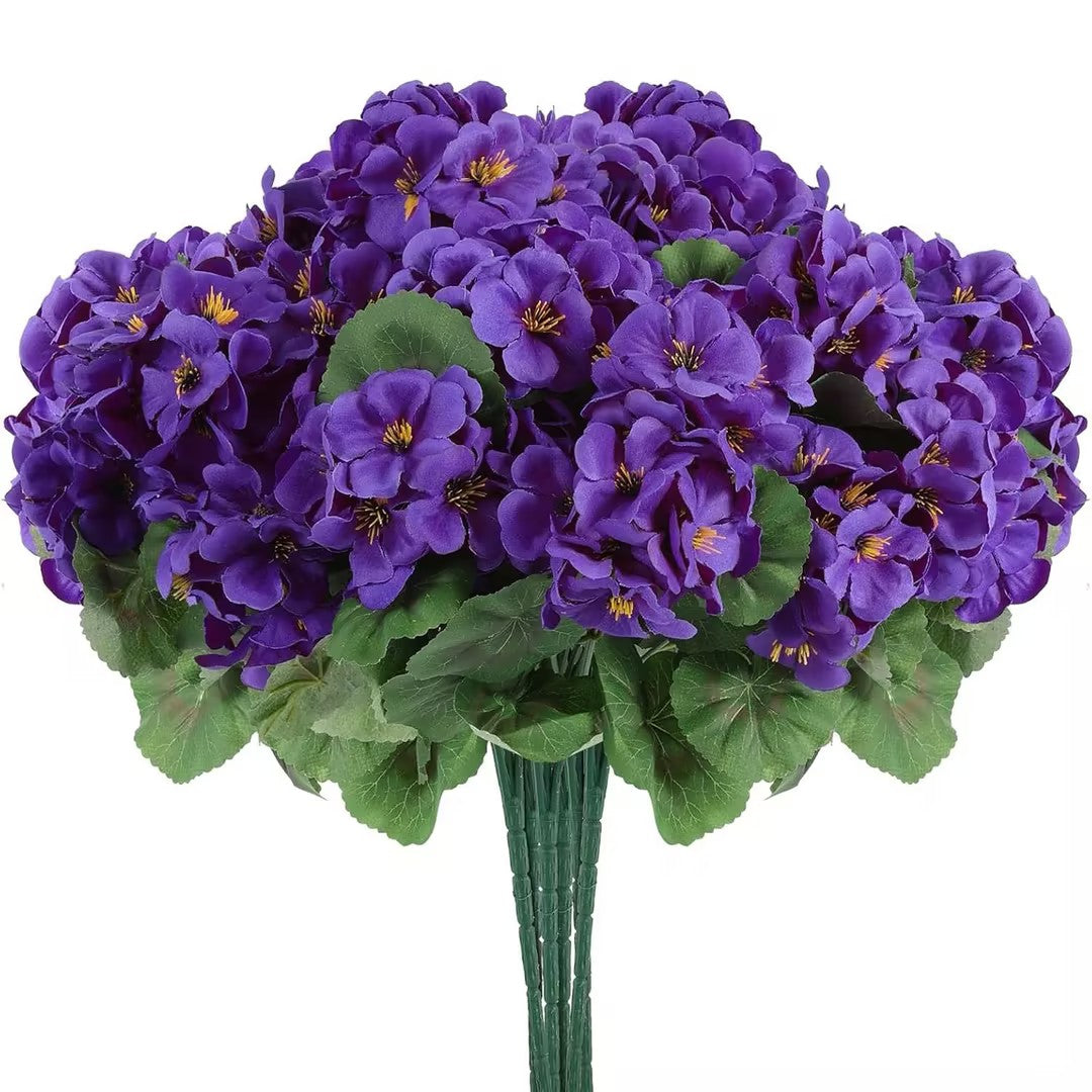 Artificial Begonia Flowers For Wedding & Home Living Room Decoration