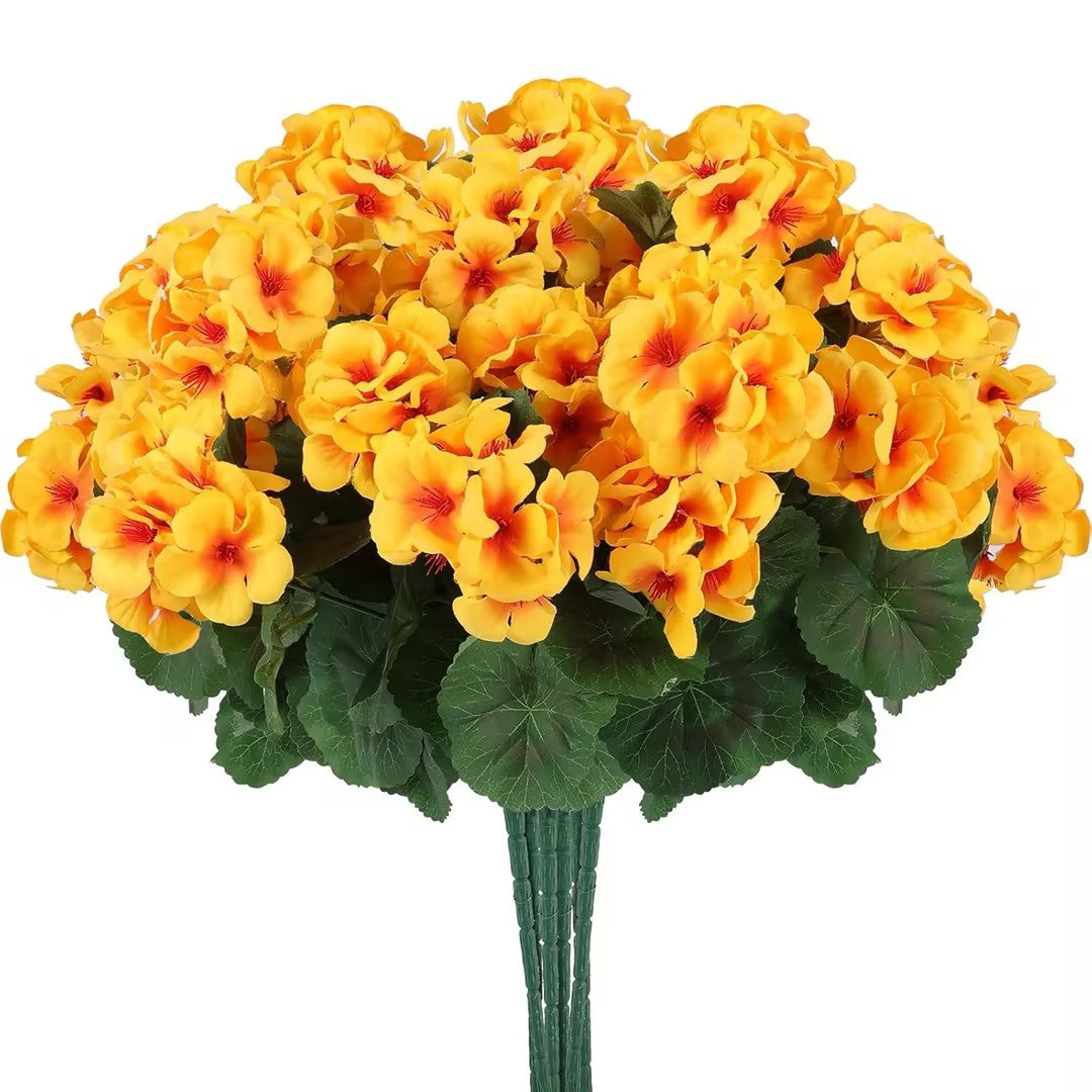 Artificial Begonia Flowers For Wedding & Home Living Room Decoration