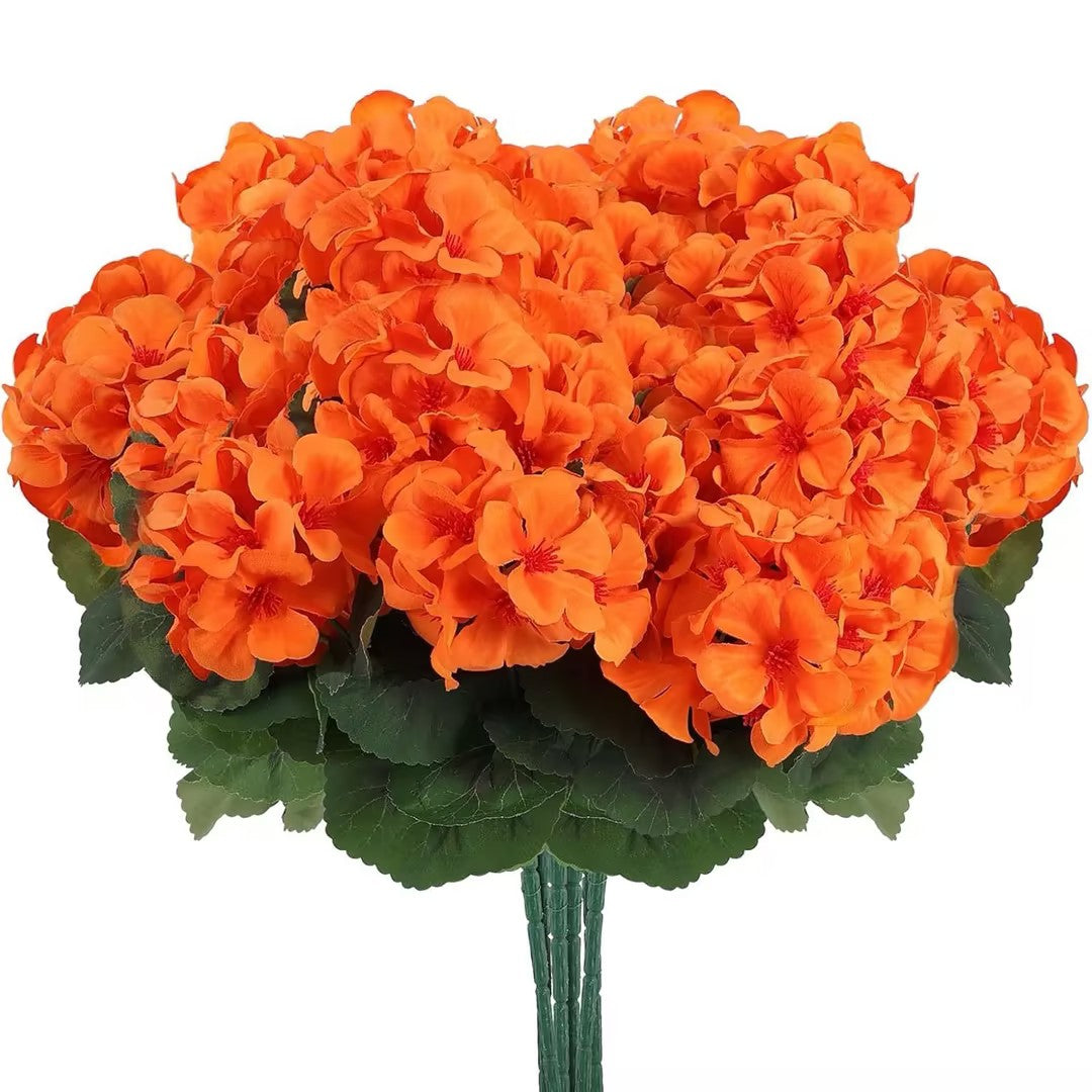Artificial Begonia Flowers For Wedding & Home Living Room Decoration