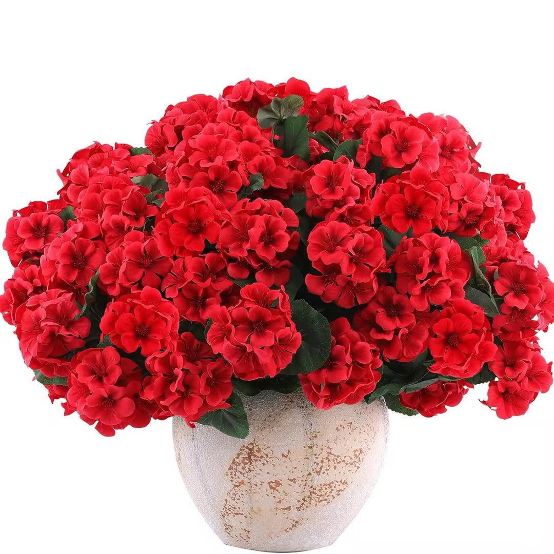 Artificial Begonia Flowers For Wedding & Home Living Room Decoration
