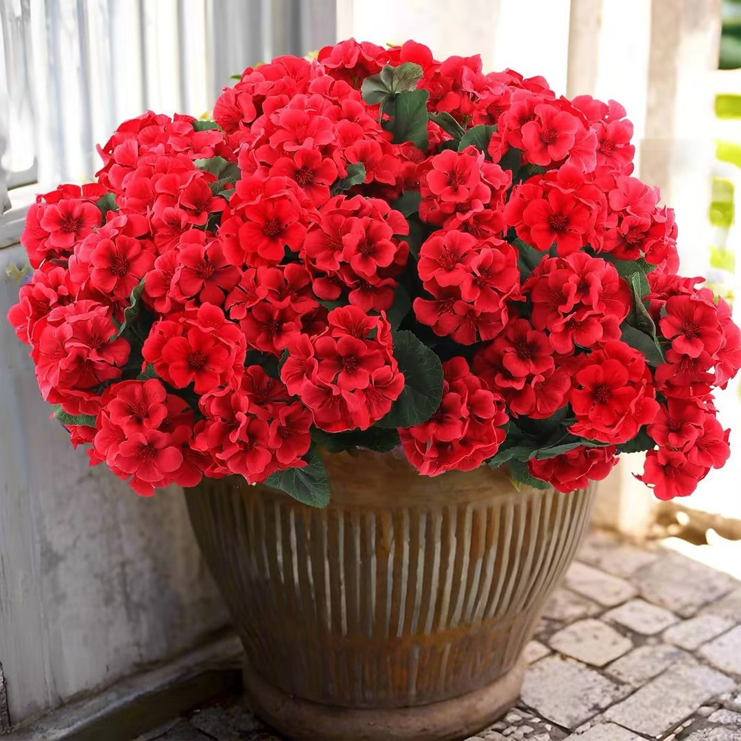 Artificial Begonia Flowers For Wedding & Home Living Room Decoration
