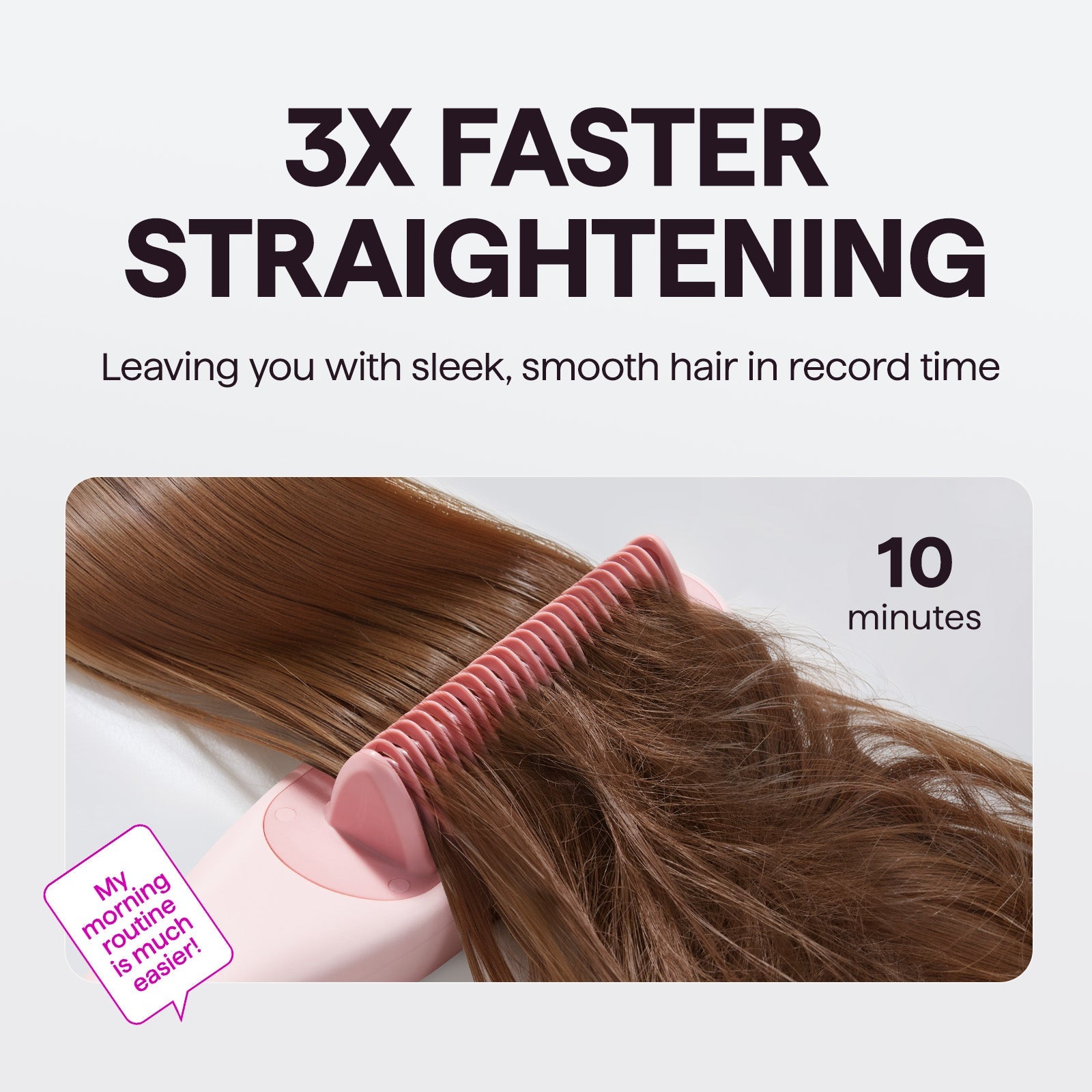 Wavytalk Pro Steam Hair Straightener Brush