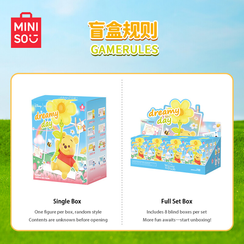 Disney Winnie the Pooh Polaroid Series – Blind Box Figurine Fridge Magnets