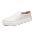 Men's Leather Flat Sneakers